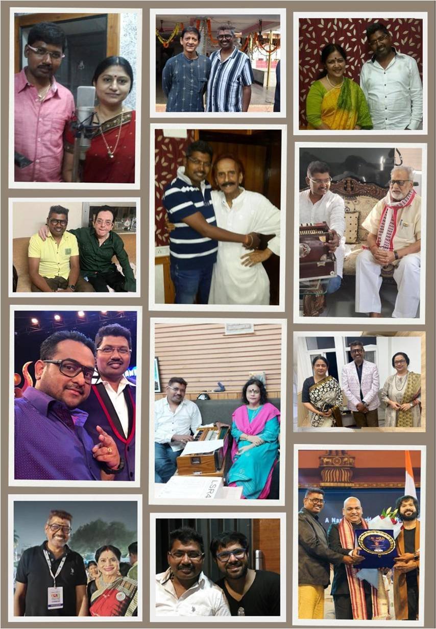 Prem Aanand in studio